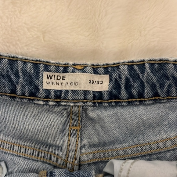 Jeans wide leg light blue - Picture 3 of 5